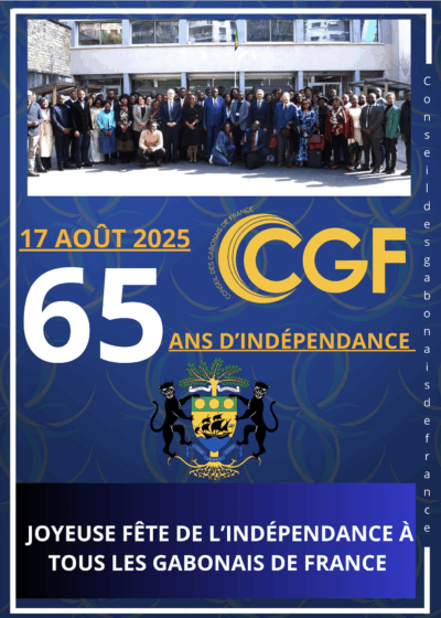 🇬🇦 Joyeuse fête de l’Indépendance à tous les Gabonais de France !